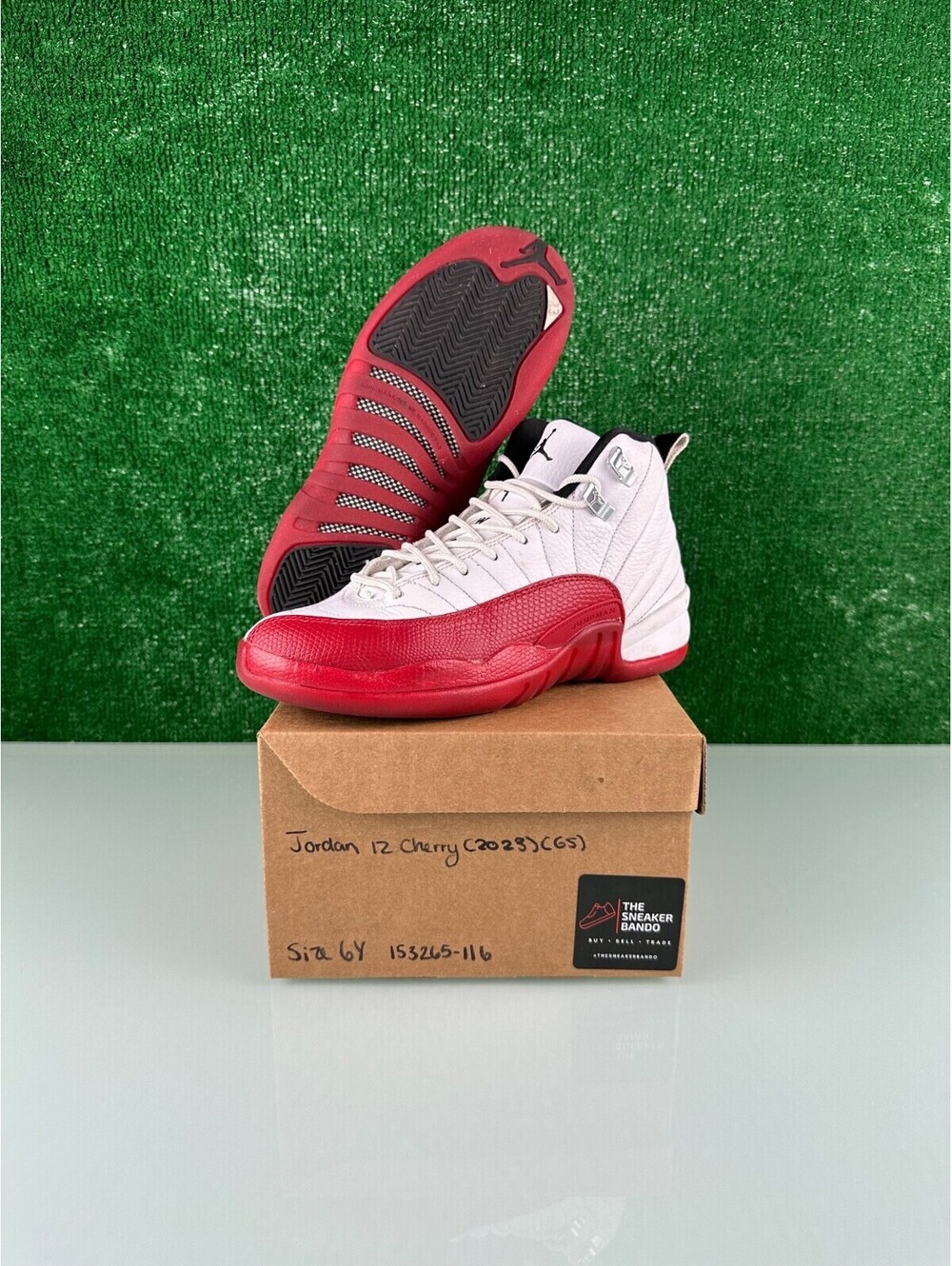 Size 6Y- Jordan 12 Retro 2023 Mid Cherry GS